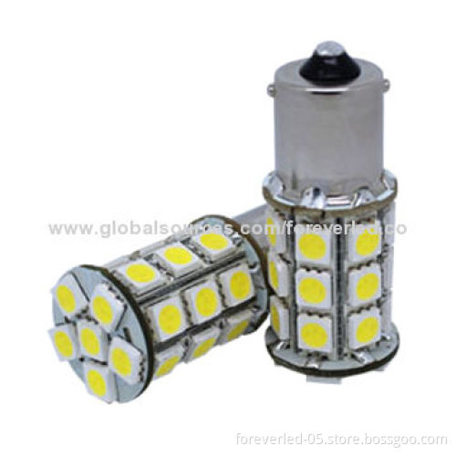 27-SMD-5050 1156 S25 Auto Car LED Light, Interior RV LED Lighting Wide Voltage DC 8-30V
